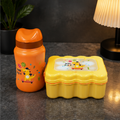 Yellow Kids Lunch Box with Water Bottle Set (YM701)