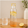 Orange Glass Water Bottle 550ML (YM2175)