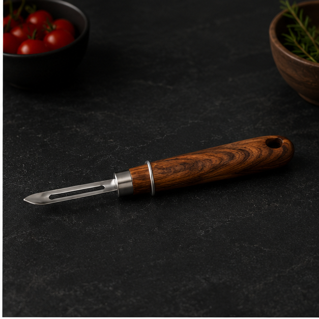 Premium Brown Peeling Knife (YM109)