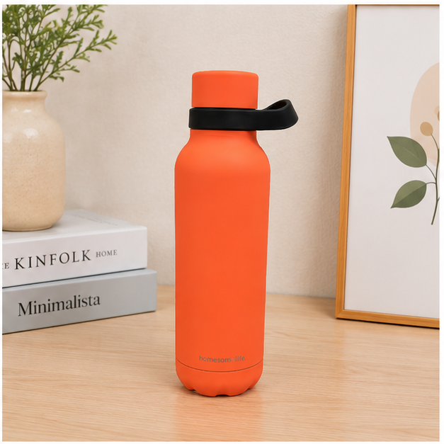 Orange Vacuum Insulated Stainless Steel Bottle 750ML (YM2203)