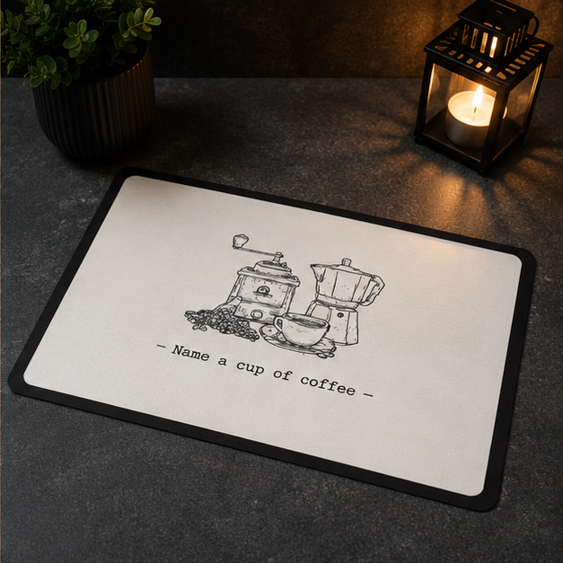 Coffee Time Table Mat Set of 6 (YM718)