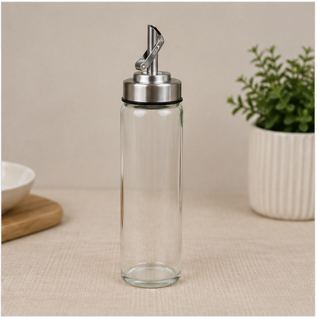 Glass Oil Dispenser Bottle with Pour Spout (YM056)