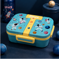 Kids Space Theme Lunch Box Sky Blue 850ML (YM2500)