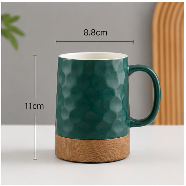 Green Ceramic Coffee Mug for Tea & Coffee (YM1737)