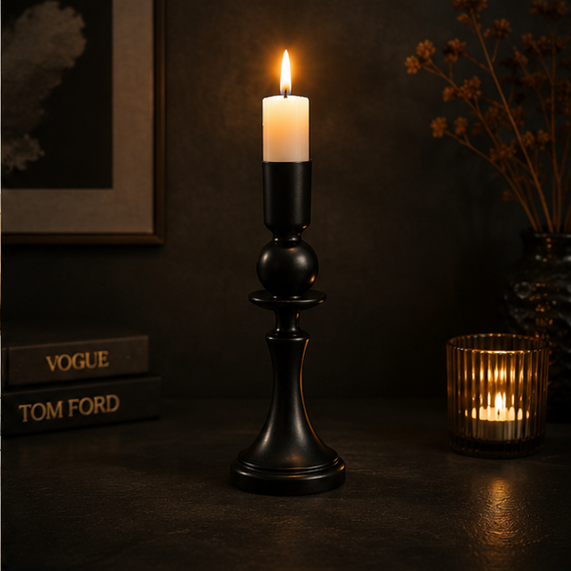 Contemporary Monochrome Candle Holder (YM1130)
