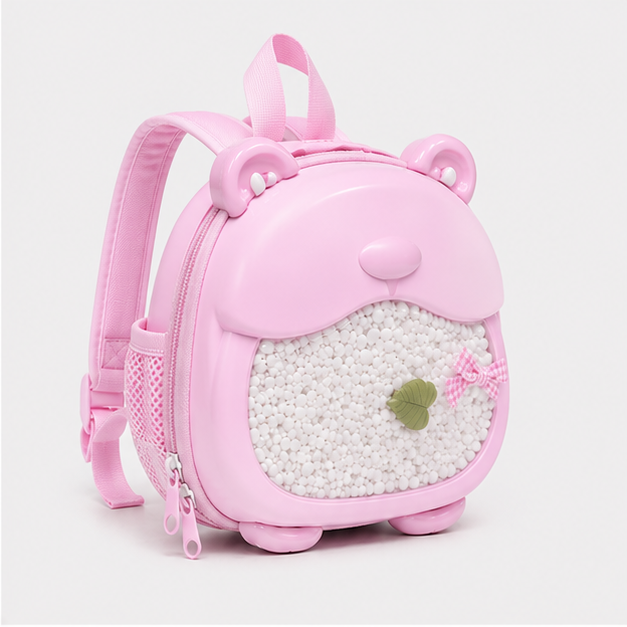 Kids Bear Backpack – Pink (YM1168)