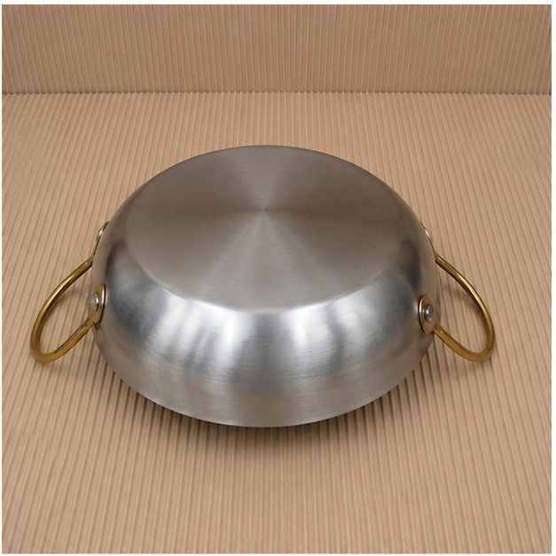 Small Honeycomb Cooking Pan with Dual Handles (YM1604)
