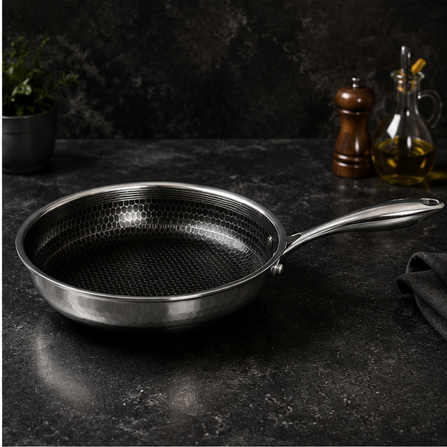 Cooking Pan Stainless Steel (YM1578)