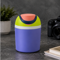 Flip-Top Stainless Steel Water Bottle Purple (YM2637)
