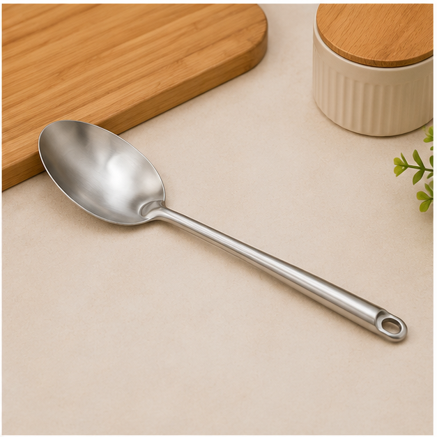 Stainless Steel Serving Spatula Spoon (YM215)
