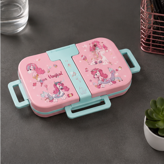 Kids Lunch Box Pink 850ML (YM2500)