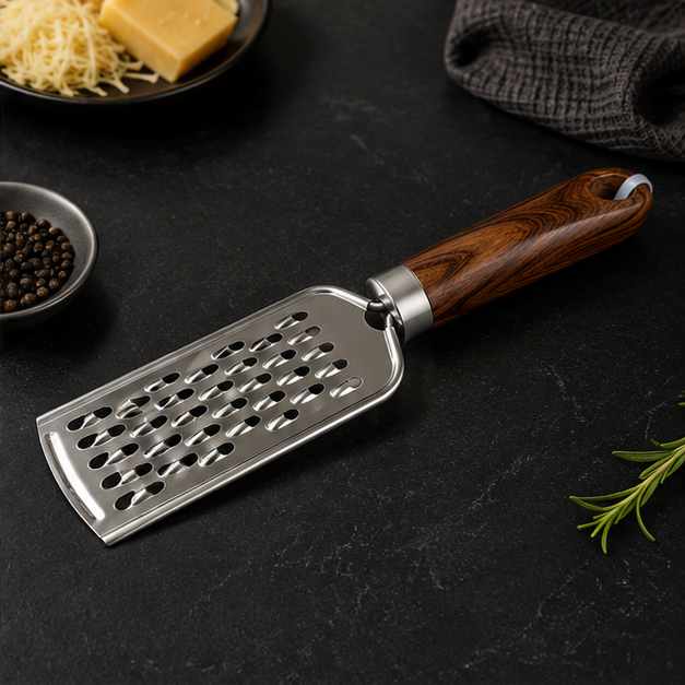 Stainless Steel Hand Grater Brown (YM102)