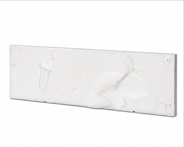 White Wooden Wall Decor Panel (YM1036)