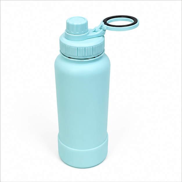Sky Blue Stainless Steel Water Bottle (YM050)