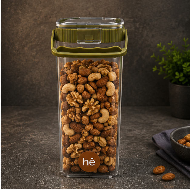 Olive Airtight Cereal Storage Container 2300ML (YM2681)