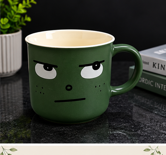Character Design Ceramic Mug for Tea and Coffee (YM2842)