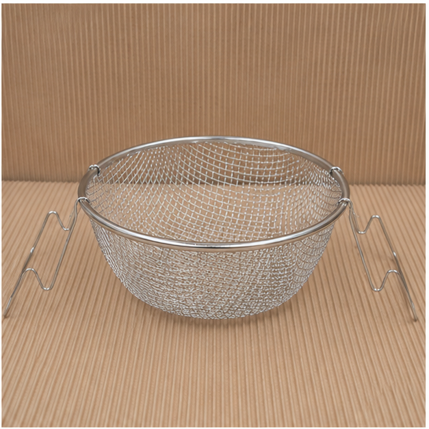 Stainless Steel Deep Fry Strainer Basket (YM2009)