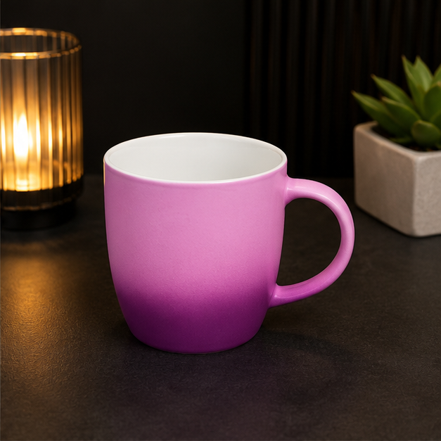 Ceramic Coffee & Tea Mug Pink Gradient (YM2849)