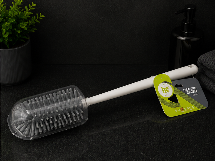 Grey Bathroom Cleaning Brush for Tiles & Sinks (YM571)