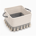 Grey Laundry Basket for Clothes Storage (YM1884)