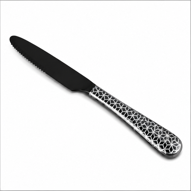 Black Stainless Steel Table Knife (YM1466)