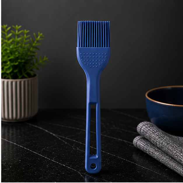 Blue Silicone Oil Basting Brush (YM941)