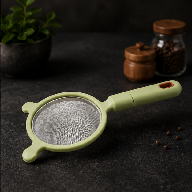 Elite Fine Mesh Hand Strainer Green (YM1365)