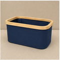 Blue Foldable Laundry Storage Basket (YM450)