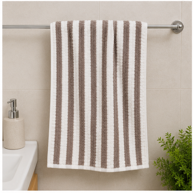 Brown Hand Towel (YM358)