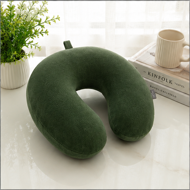 Comfort Cloud Memory Neck Pillow – Green (YM1861)