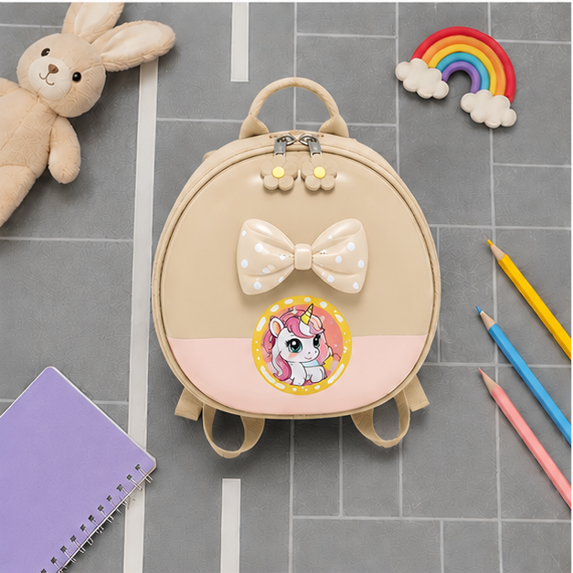 Kids Cartoon Bag – Beige (YM1170)