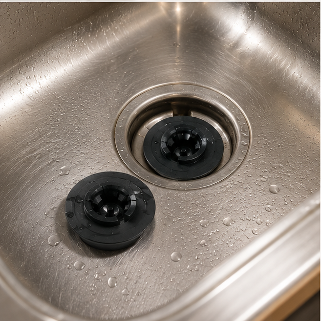 Black Sink Drain Plug Set for Kitchen and Bathroom (YM2034)
