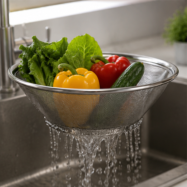 Mesh Colander Stainless Steel 28CM (YM2066)