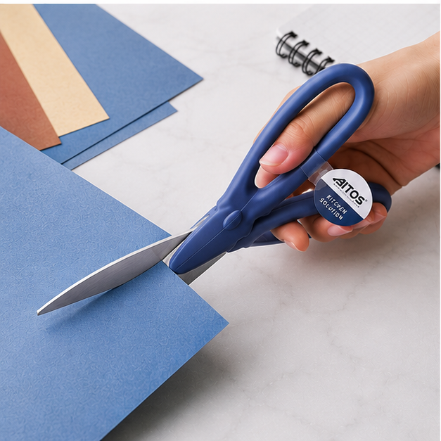 Blue Multipurpose Kitchen Scissors (YM937)