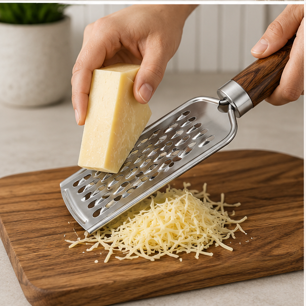 Stainless Steel Hand Grater Brown (YM102)