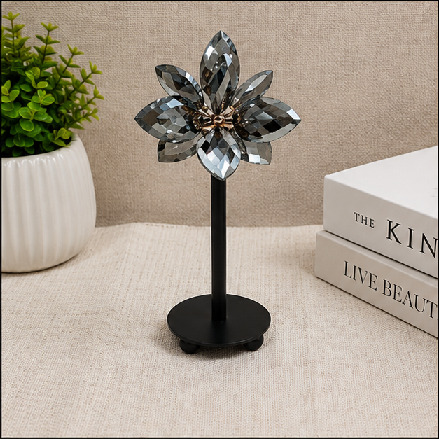 Crystal Floral Decor Sculpture (YM1126)