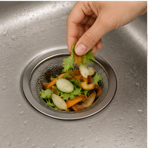 Stainless Steel Sink Strainer Basket (YM2057)