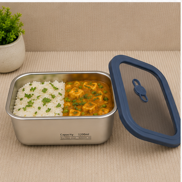 Stainless Steel Preservation Box 1000ml (YM2129)