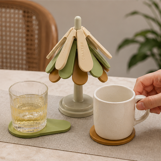Table Coaster Mix Set of 3 (YM1366)