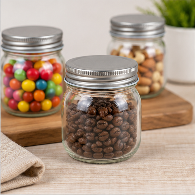 Transparent Mason Jar 300ml (YM2017)