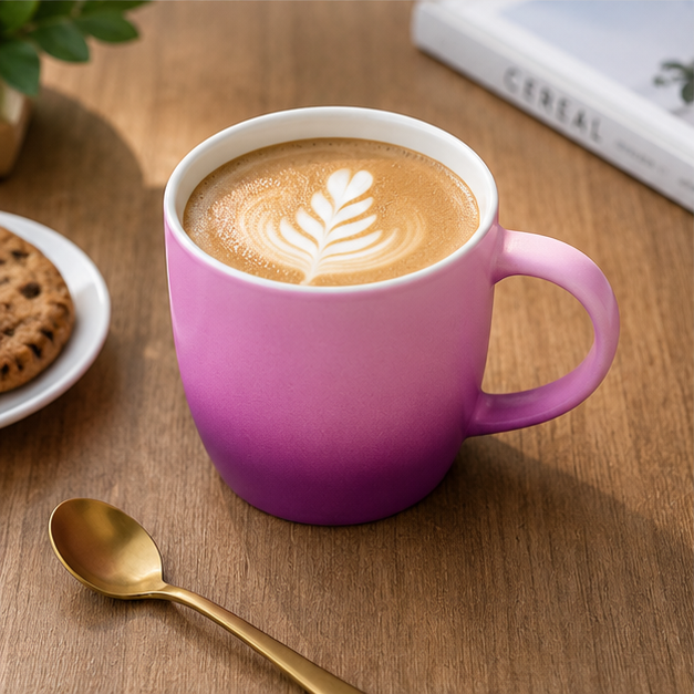 Ceramic Coffee & Tea Mug Pink Gradient (YM2849)