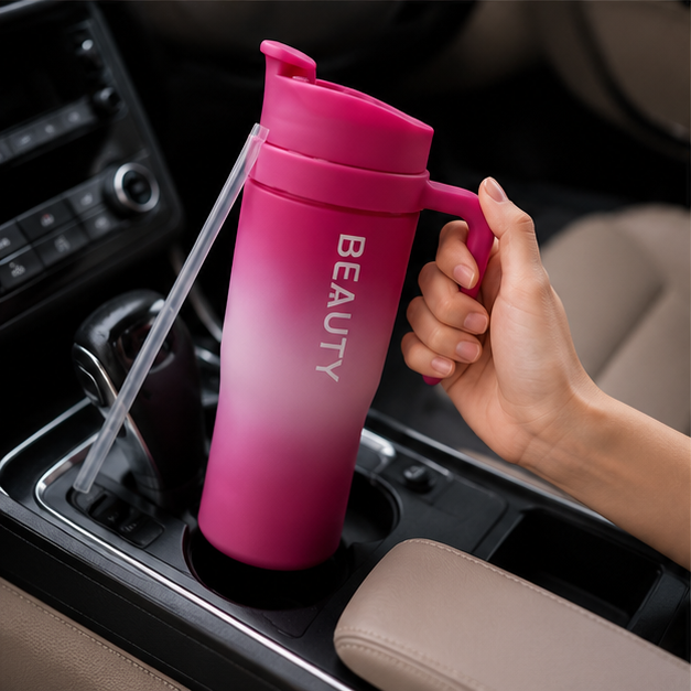 Hydration Bottle Pink Set of 3 (YM2128)
