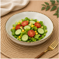 White Ceramic Serving Bowl for Dining and Serving (YM1445)
