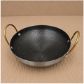 Small Honeycomb Cooking Pan with Dual Handles (YM1604)