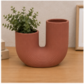Pink Dual Opening Decorative Vase (YM1111)