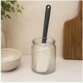 White Silicone Kitchen Spatula for Cooking (YM191)