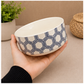 Ceramic Soup Bowl Set with Assorted Patterns (YM2837)