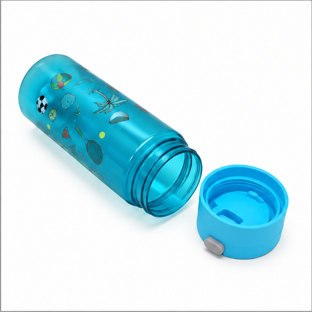 Reusable Blue Plastic Water Bottle for Daily Hydration (YM636)