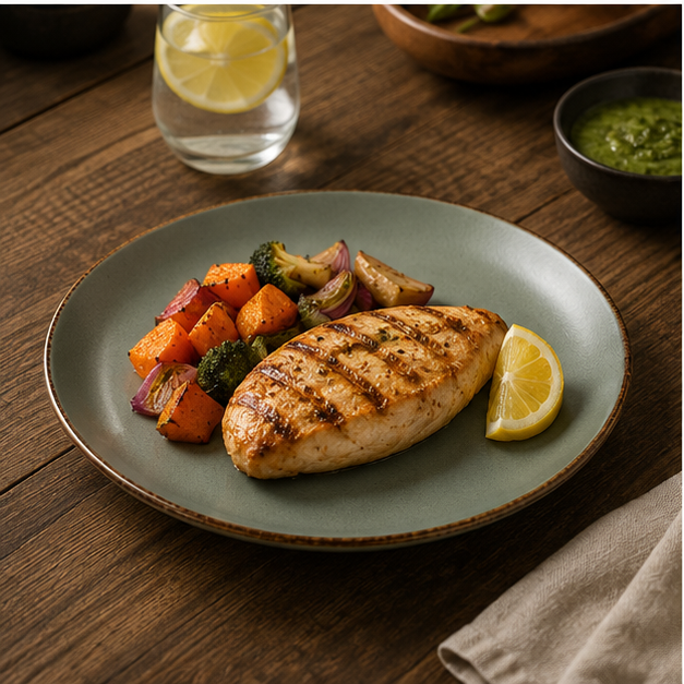 Green Plate for Everyday Dining and Kitchen Use  (YM1449)