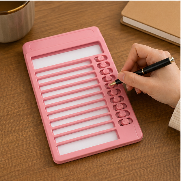 Daily Routine Planner Pink (YM1412)